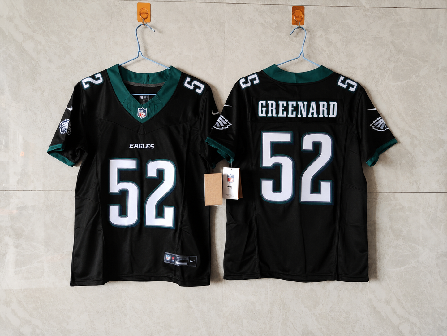 PHILADELPHIA EAGLES JONATHAN GREENARD BLACK JERSEY