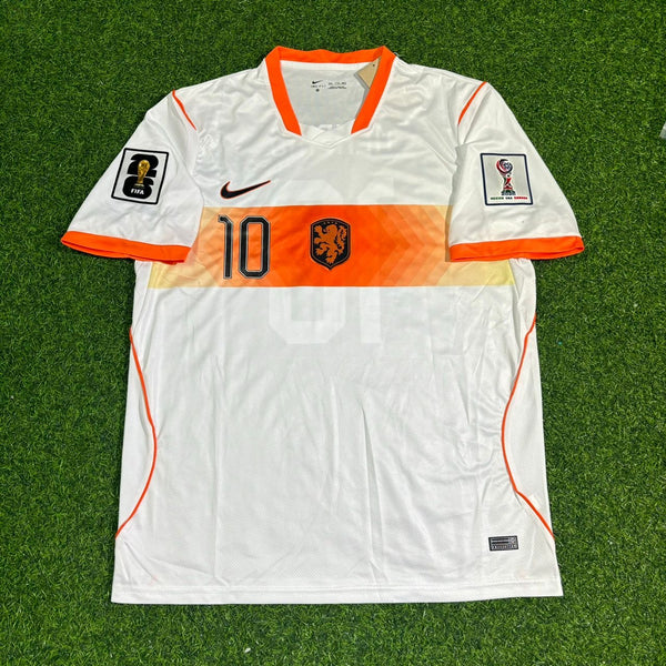 2026 WORLD CUP MEMPHIS DEPAY TEAM NETHERLANDS WHITE JERSEY