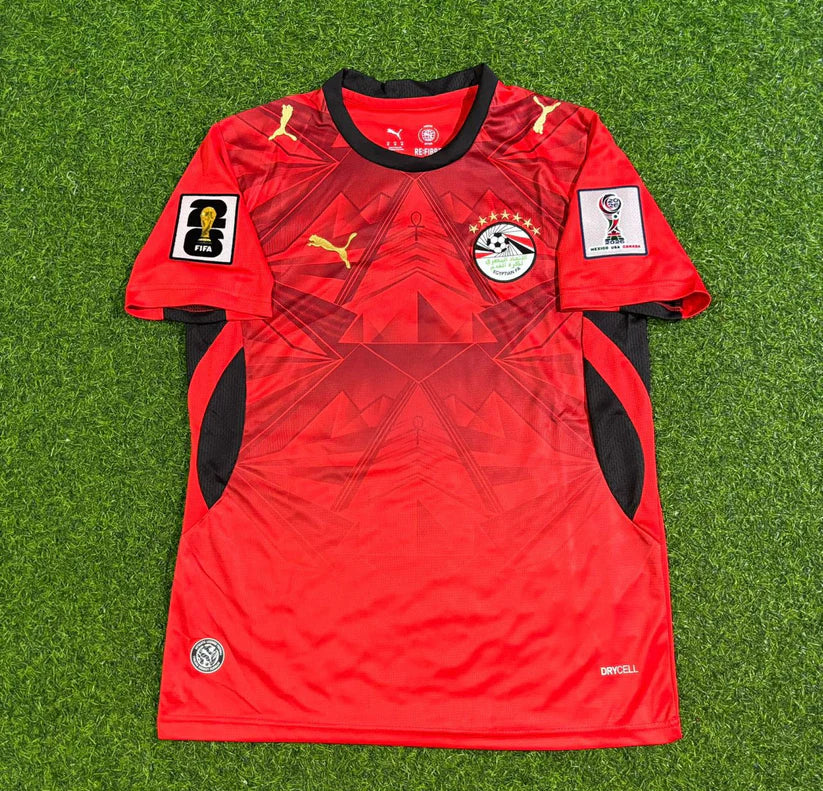 2026 WORLD CUP TREZEGUET TEAM EGYPT RED JERSEY