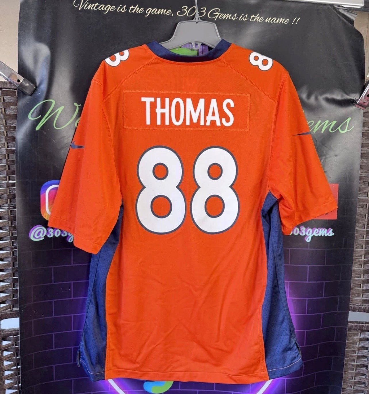 Denver Broncos Demaryius Thomas Orange jersey