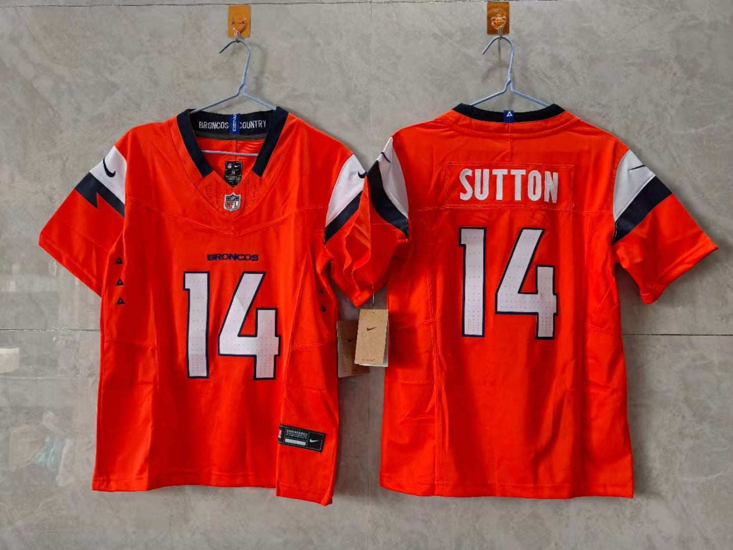Denver Broncos Courtland Sutton Orange Jersey