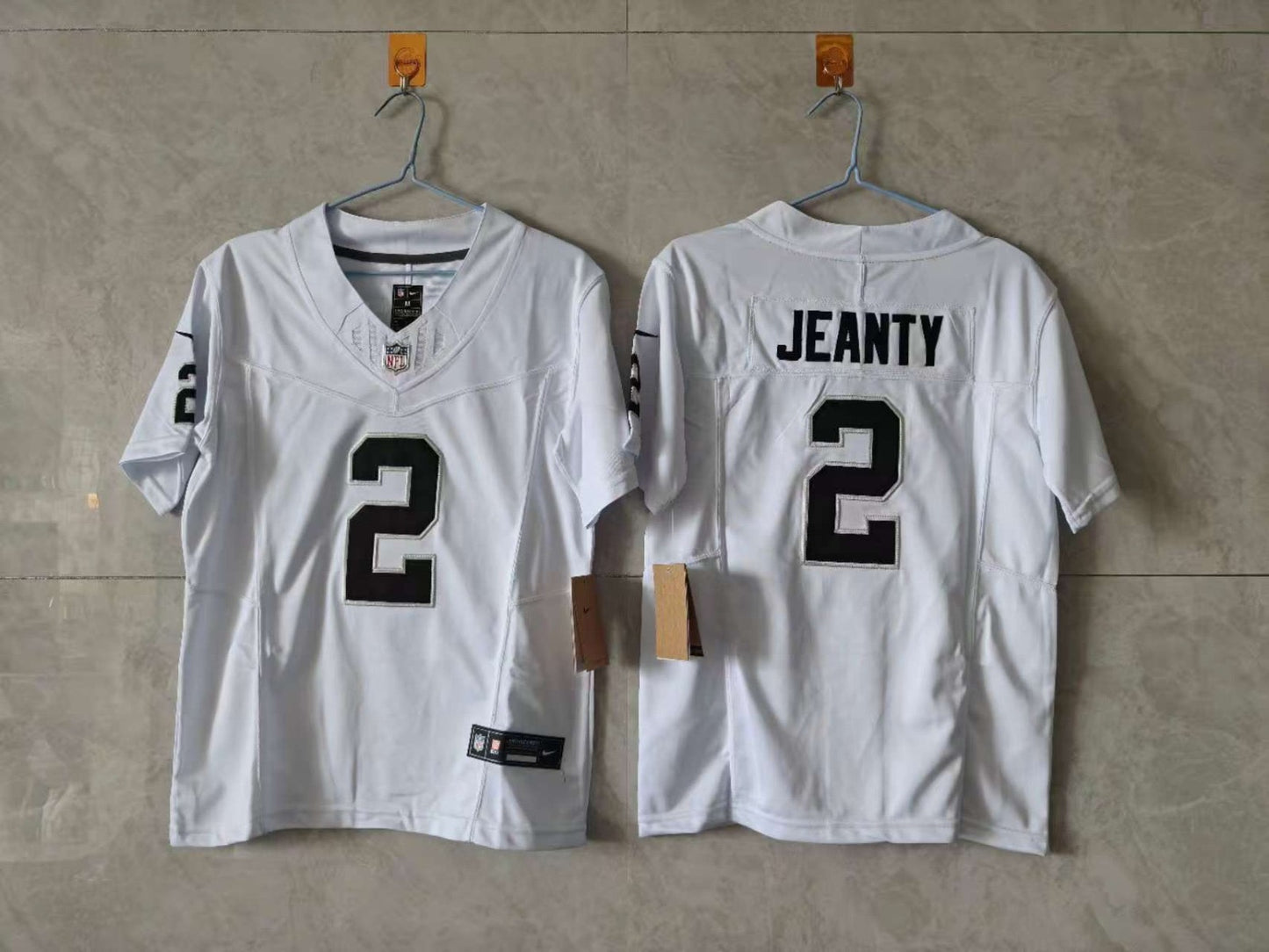 LAS VEGAS ASHTON JEANTY WHITE JERSEY