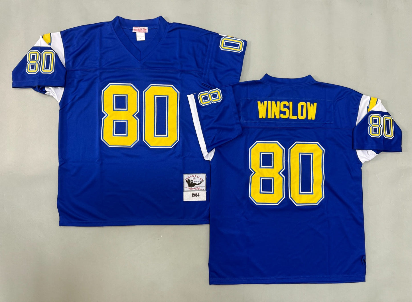 SAN DIEGO CHARGERS KELLEN WINSLOW BLUE JERSEY