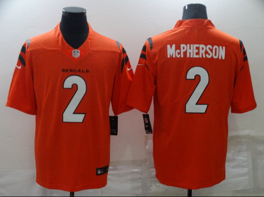 Evan McPherson Cincinnati Bengals Nike Game Jersey - Orange
