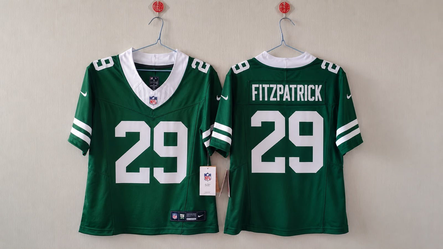 NEW YORK JETS MINKAH FITZPATRICK GREEN JERSEY