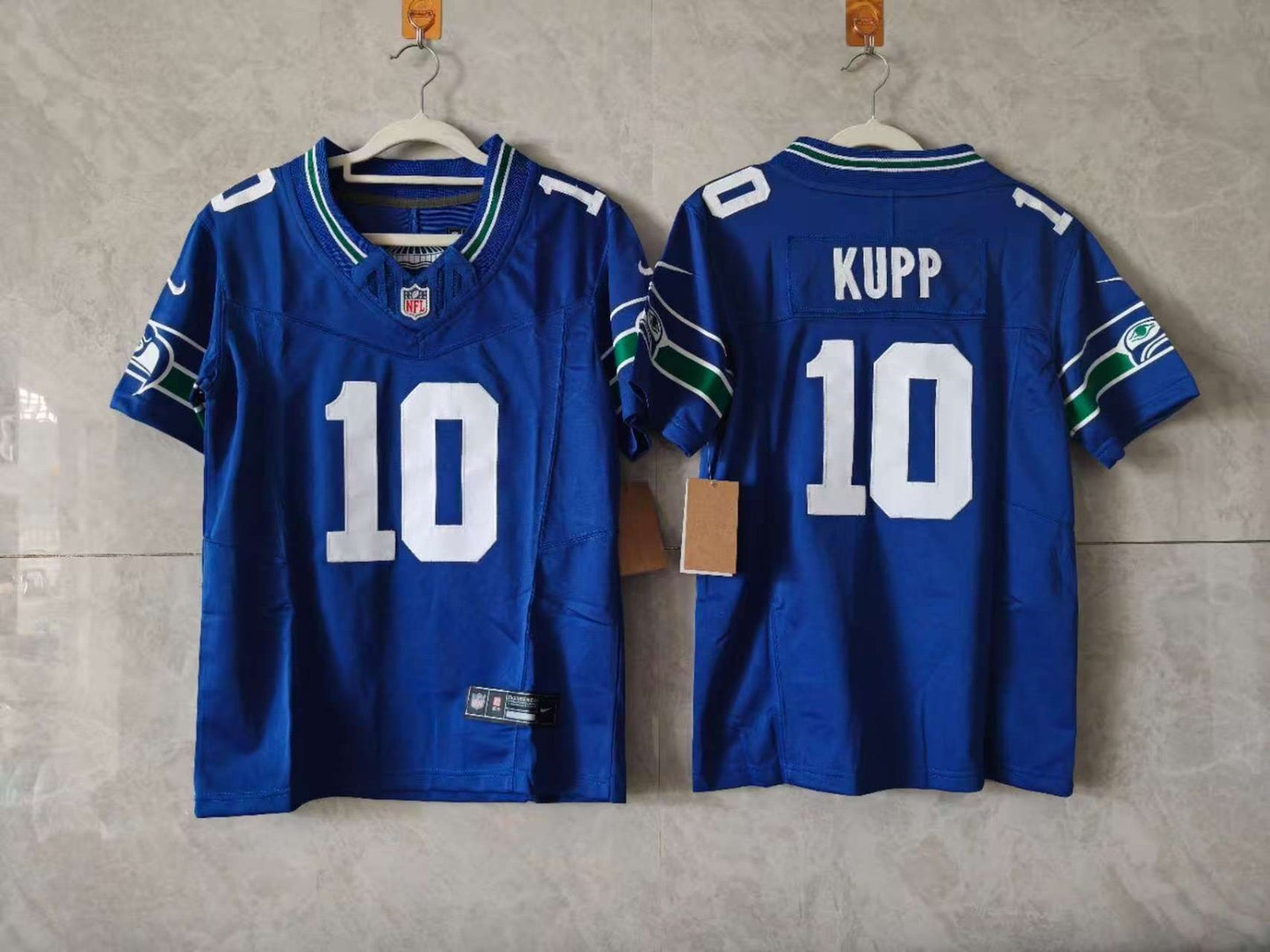 Seattle Seahawks Cooper Kupp Blue Retro Jersey