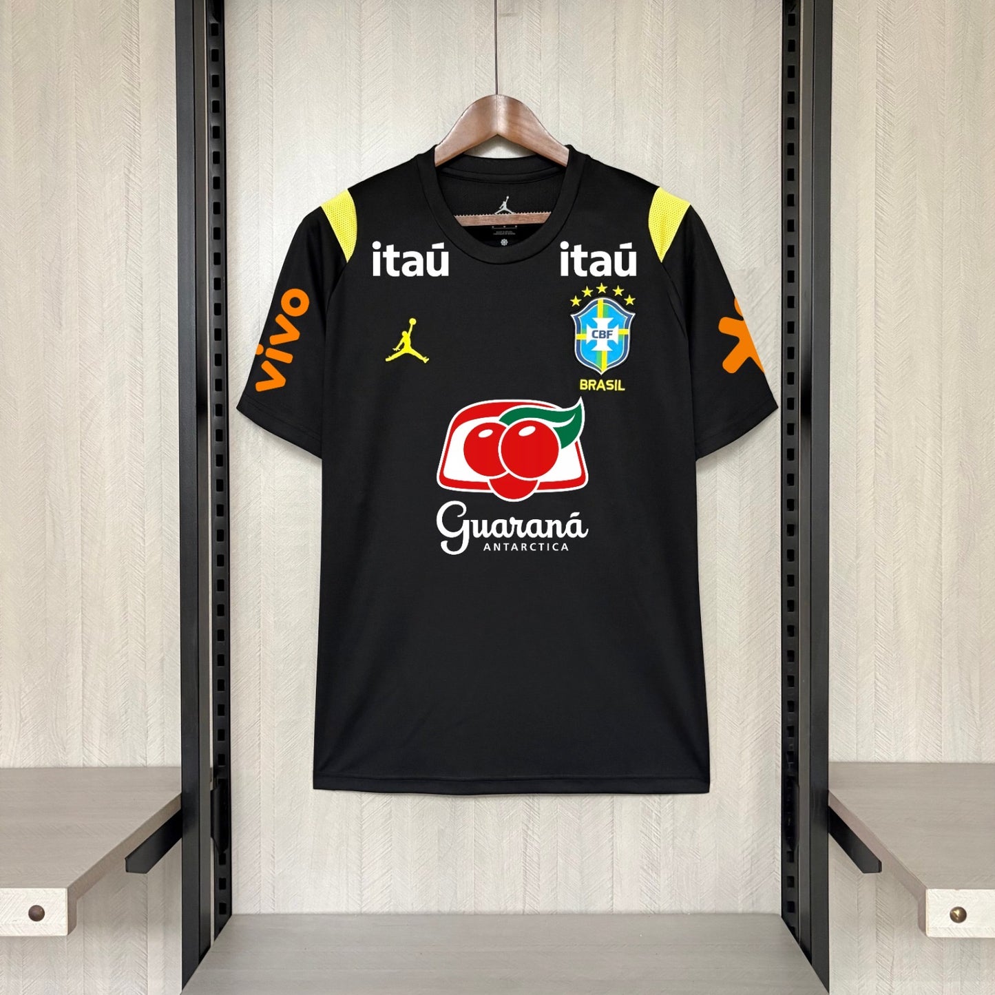 2026 World Cup Team Brazil Black Jersey