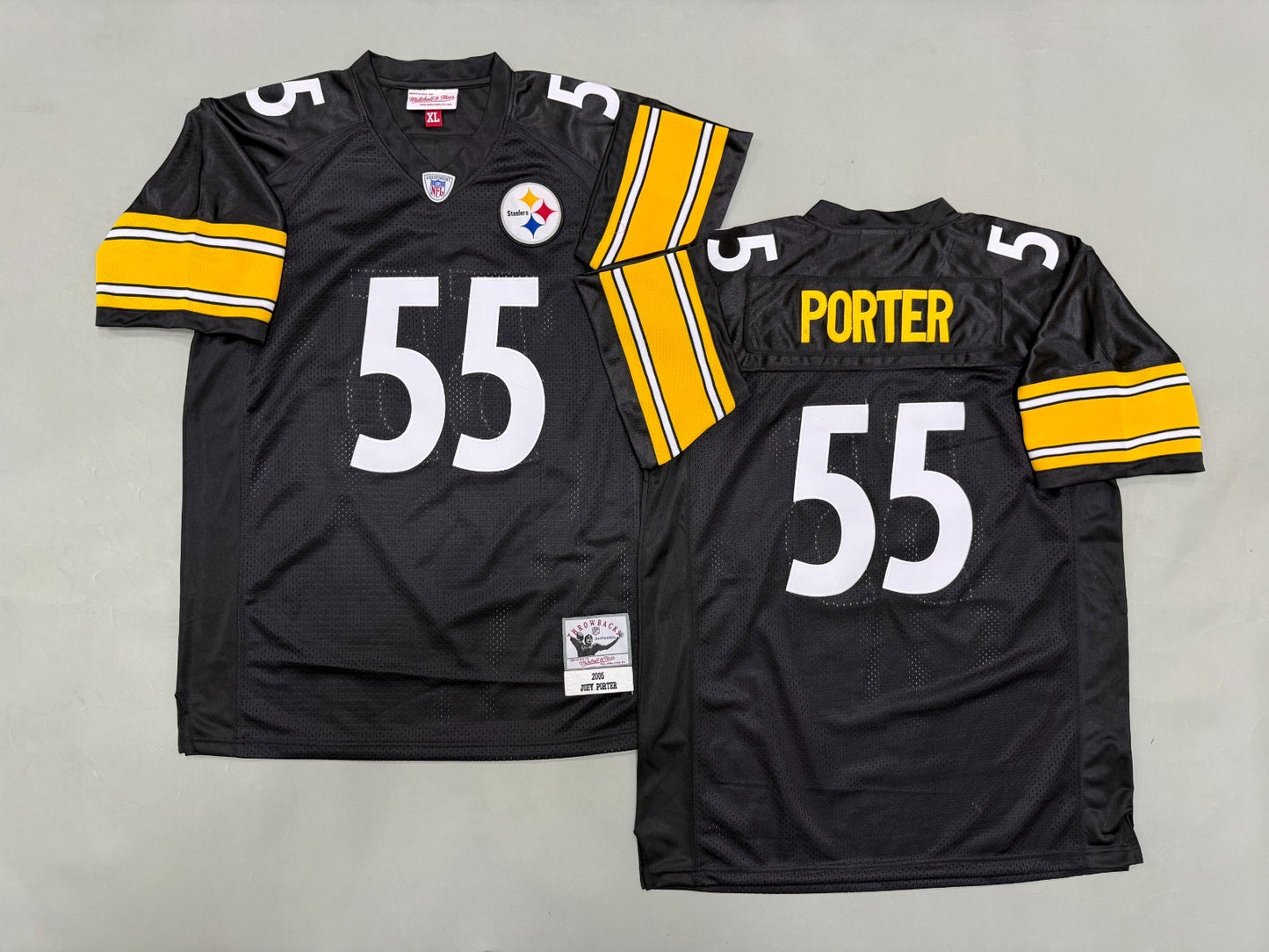 PITTSBURGH STEELERS JOEY PORTER BLACK VINTAGE JERSEY
