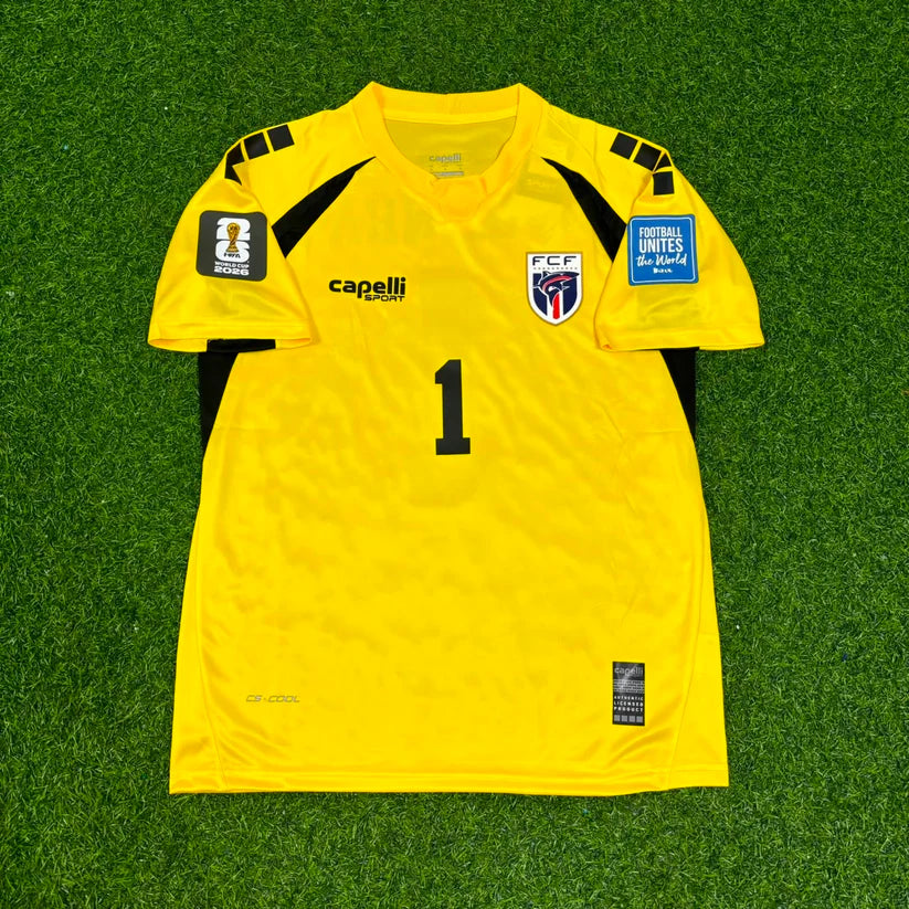 2026 WORLD CUP VOZINHA TEAM CAPE VERDE YELLOW JERSEY