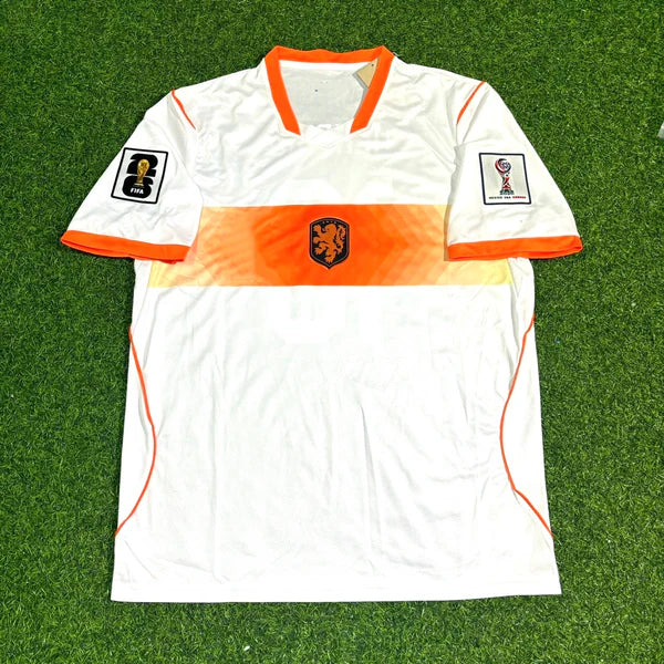 2026 WORLD CUP MICKY VAN DE VEN TEAM NETHERLANDS WHITE JERSEY