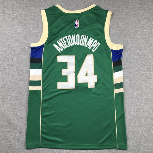 Giannis Antetokounmpo Milwaukee Basketball Jersey