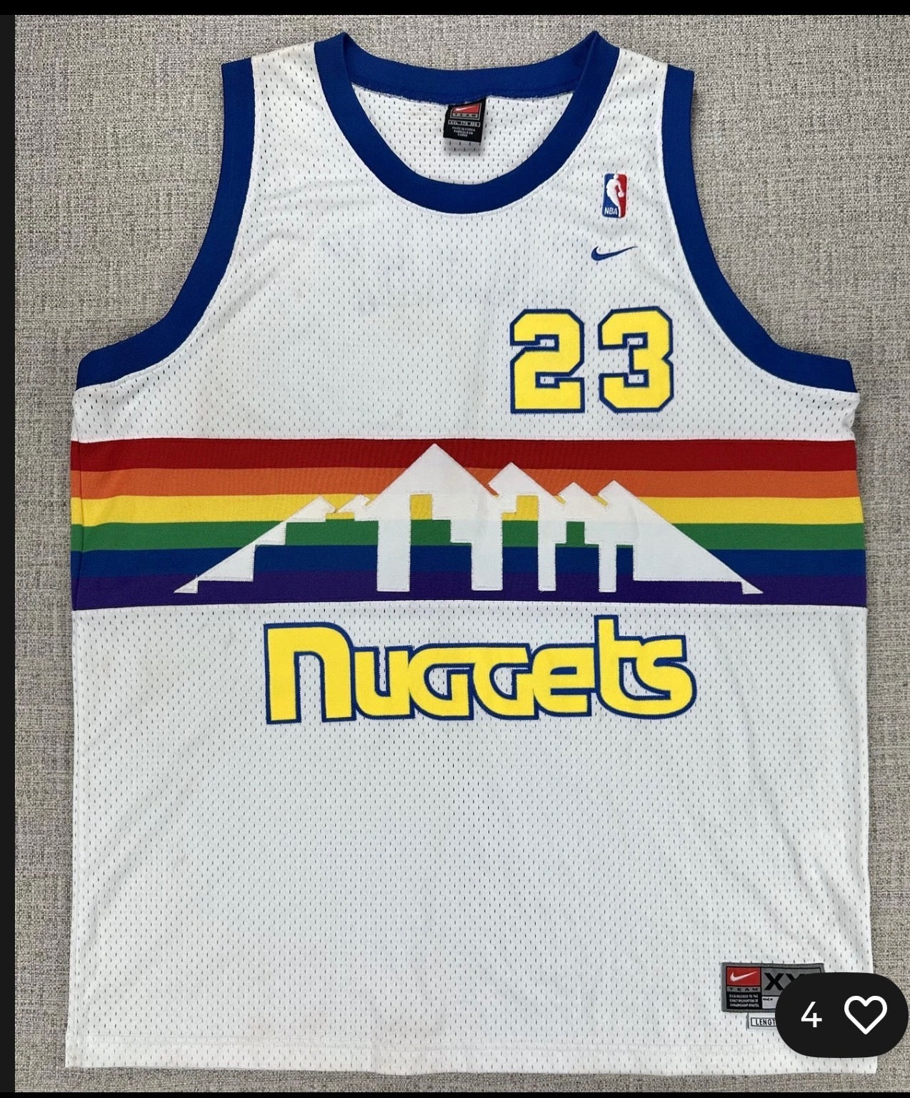 Denver Nuggets Marcus camby swingman Jersey ￼