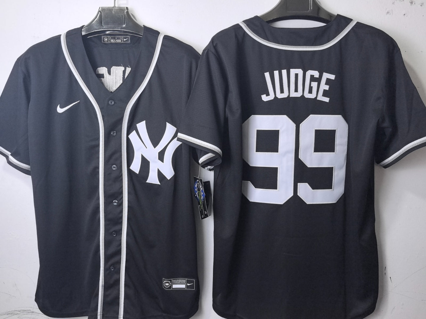 New York Yankees Aaron Judge Black Jersey