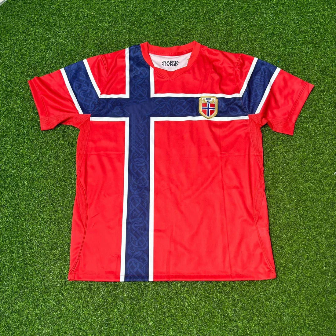 2026 WORLD CUP JORGEN STRAND TEAM NORWAY RED JERSEY