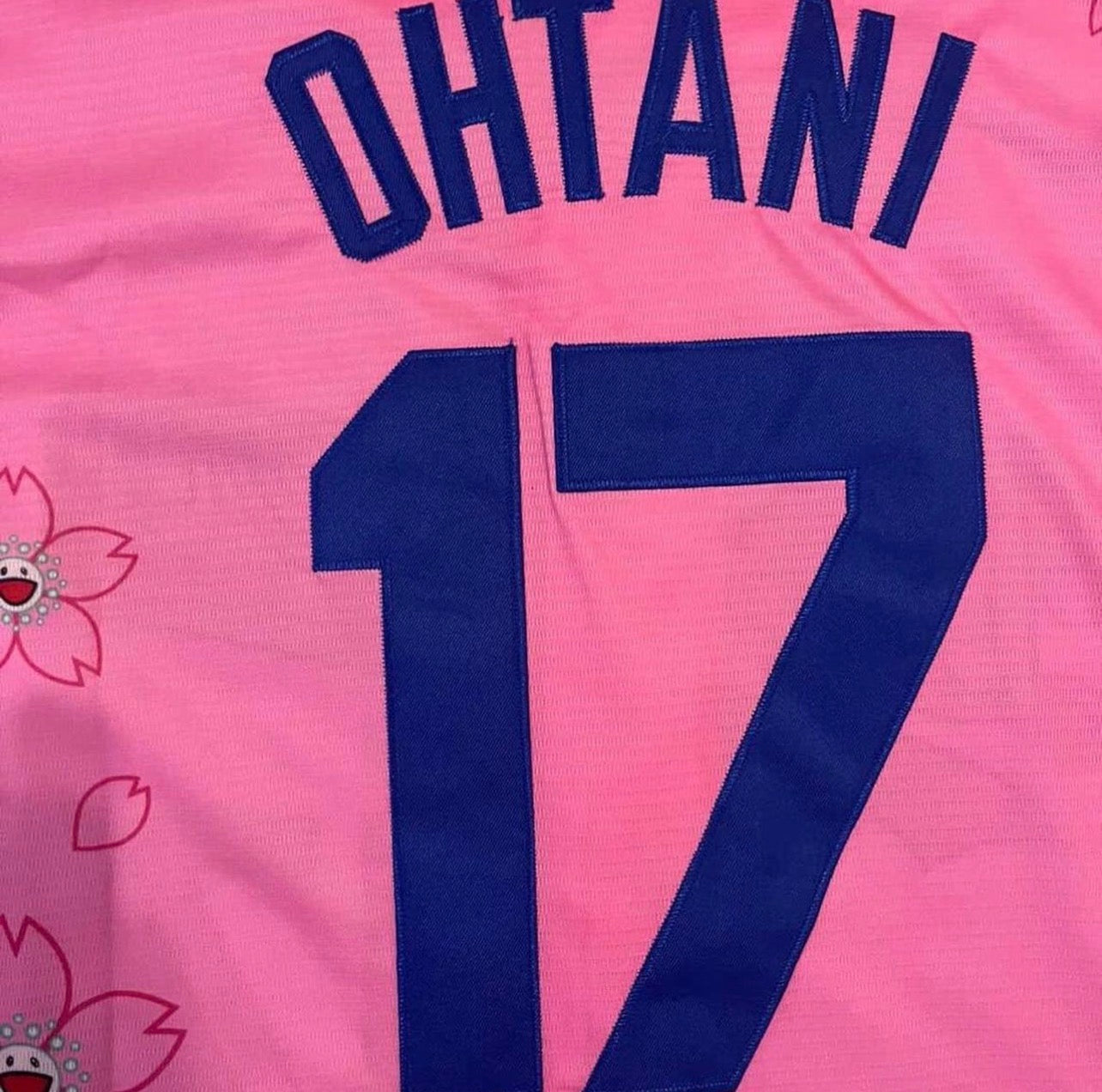 Shohei Ohtani Pink Floral Los Angeles Baseball Jersey