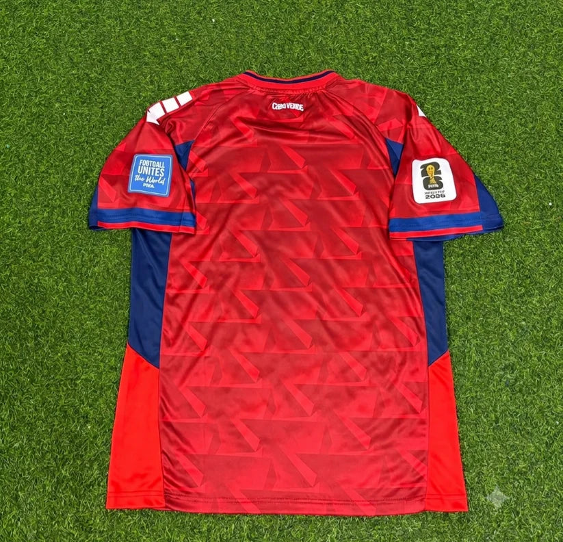 2026 WORLD CUP TEAM CAPE VERDE RED JERSEY