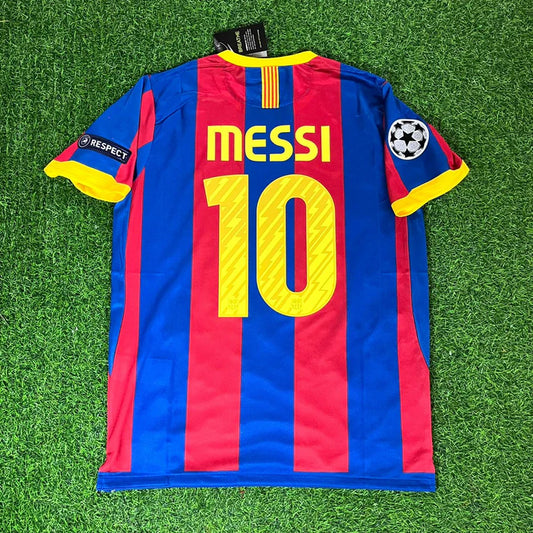Lionel Messi 10- Barcelona 2011 London Final Jersey