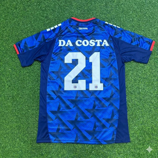 2026 WORLD CUP NUNO DE COSTA TEAM CAPE VERDE BLUE JERSEY