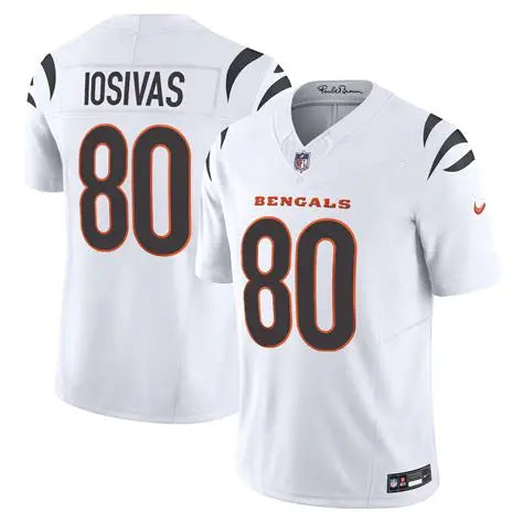 CINCINNATI BENGALS ANDREI LOSIVAS WHITE JERSEY
