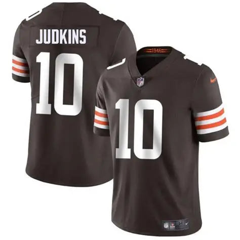 CLEVELAND BROWNS QUINSHON JUDKINS BROWN JERSEY