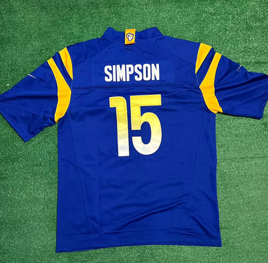 Ty Simpson Los Angeles Rams Football Jersey