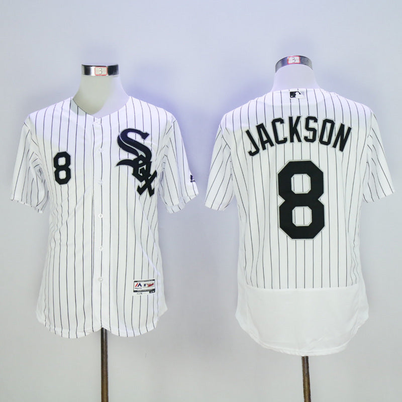 CHICAGO WHITE SOX SHOELESS JOE JACKSON WHITE JERSEY