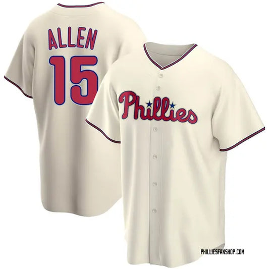 PHILADELPHIA PHILLIES RICHIE ALLEN CREAMSCILE JERSEY