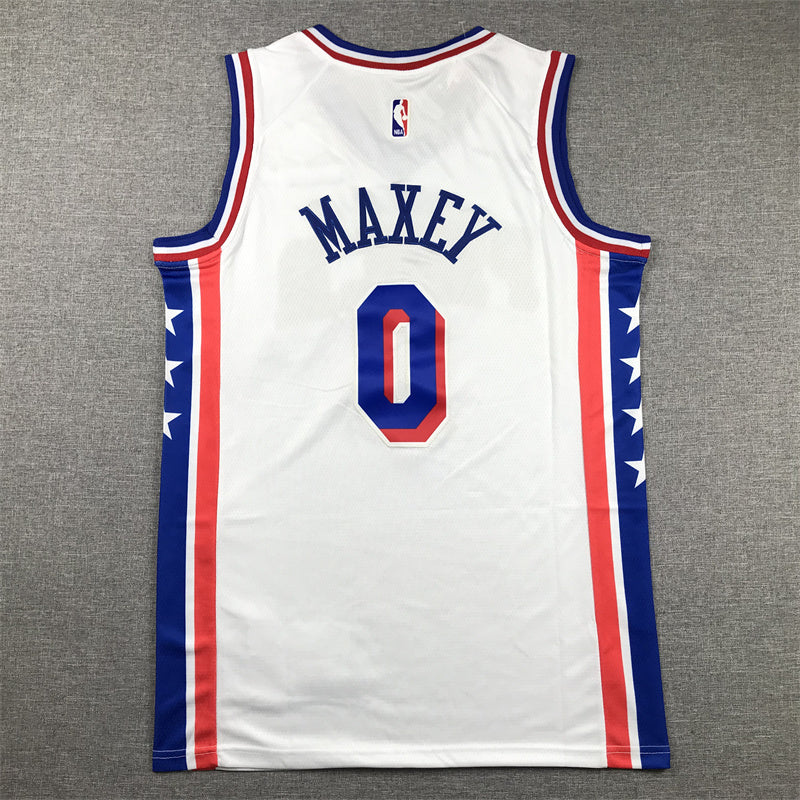 Tyrese Maxey Philadelphia Basketball Jersey