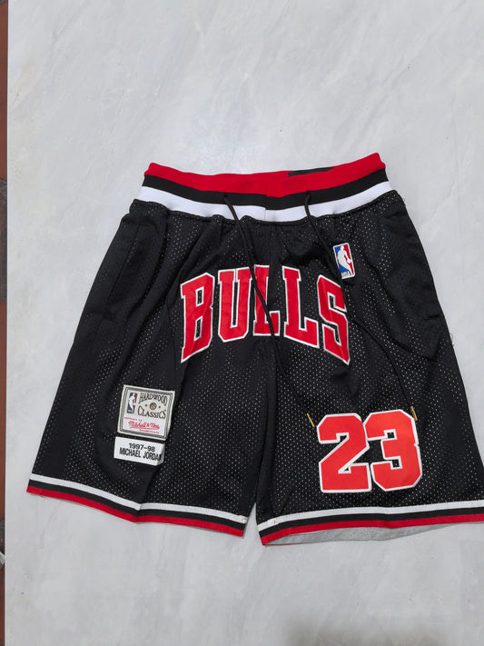 CHICAGO BULLS BLACK SHORTS
