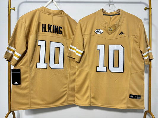 GEORGIA TECH YELLOW JACKETS HAYNES KING GOLD JERSEY