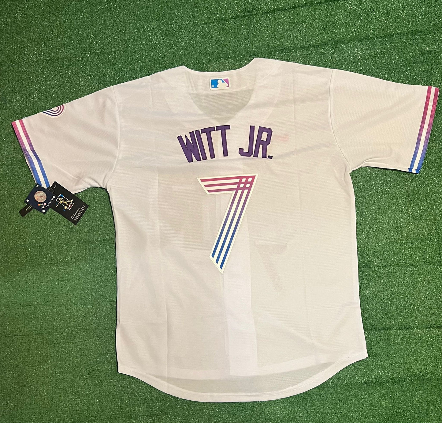 Bobby Witt Jr. Cream Kansas City Royals Jersey