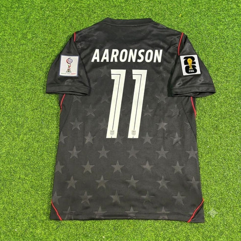 2026 WORLD CUP BRENDEN AARONSON TEAM USA BLACK JERSEY