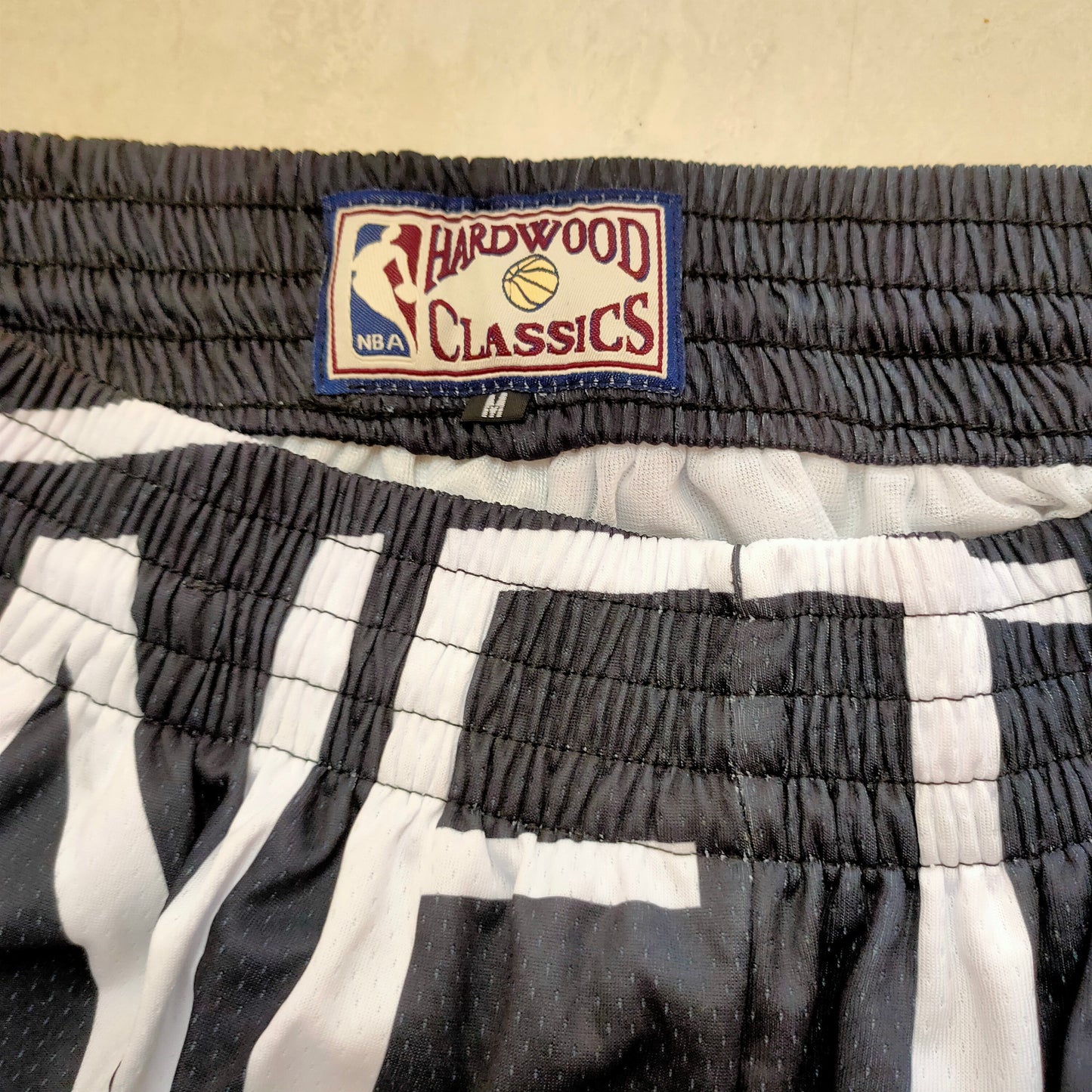 BROOKLYN NETS BLACK SHORTS