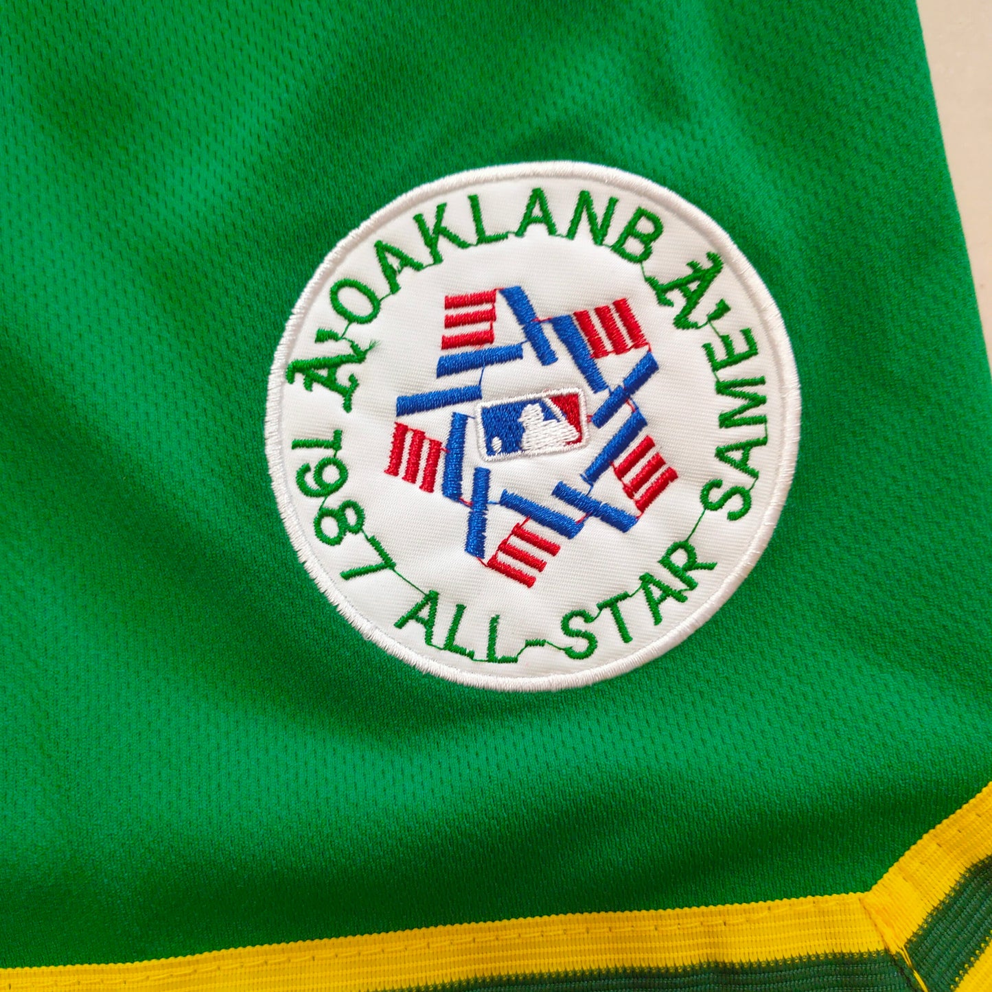 OAKLAND ATHLETICS GREEN SHORTS
