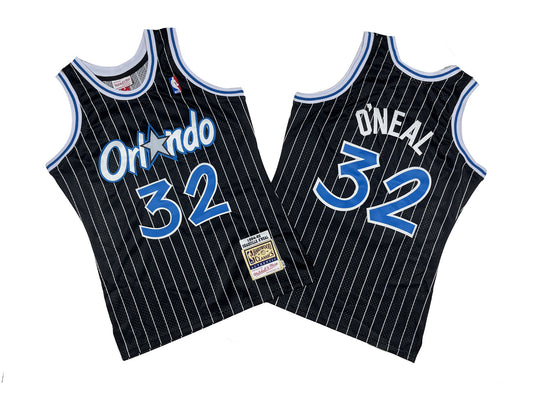ORLANDO MAGIC SHAQUILLE O NEAL BLACK VINTAGE JERSEY