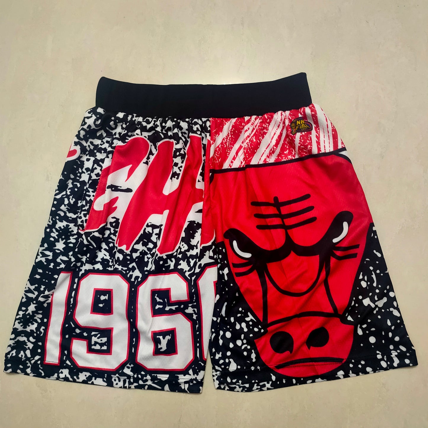 CHICAGO BULLS BLACK SHORTS