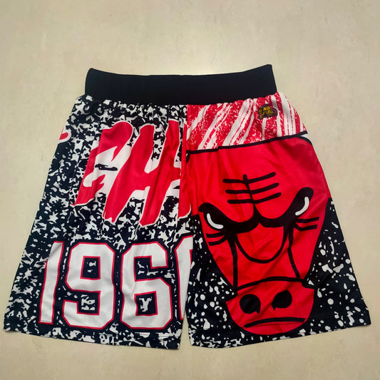 CHICAGO BULLS BLACK SHORTS