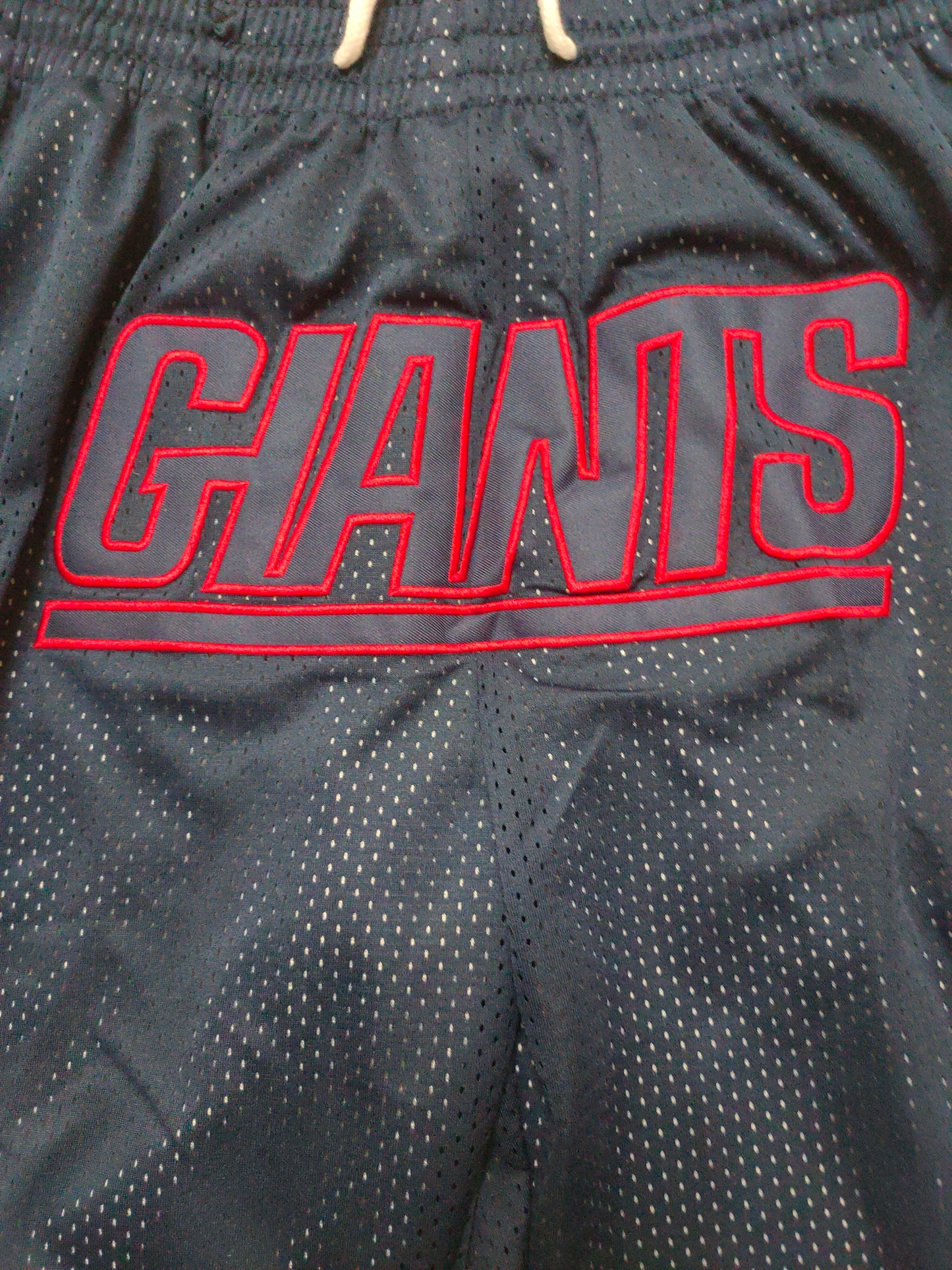 NEW YORK GIANTS BLACK SHORTS