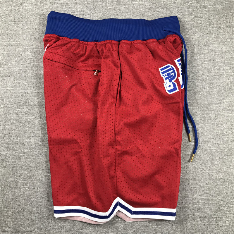NEW ENGLAND PATRIOTS RED SHORTS