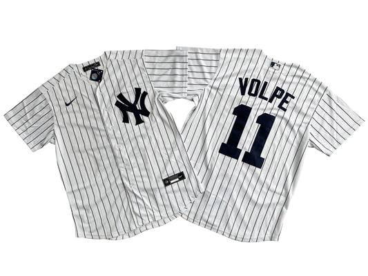 NEW YORK YANKEES ANTHONY VOLPE WHITE JERSEY