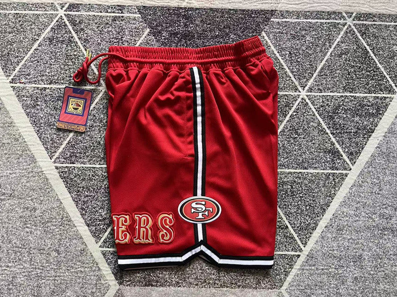 SAN FRANCISCO 49ERS RED SHORTS