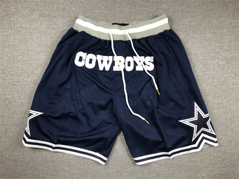 DALLAS COWBOYS BLUE SHORTS