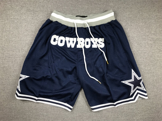DALLAS COWBOYS BLUE SHORTS