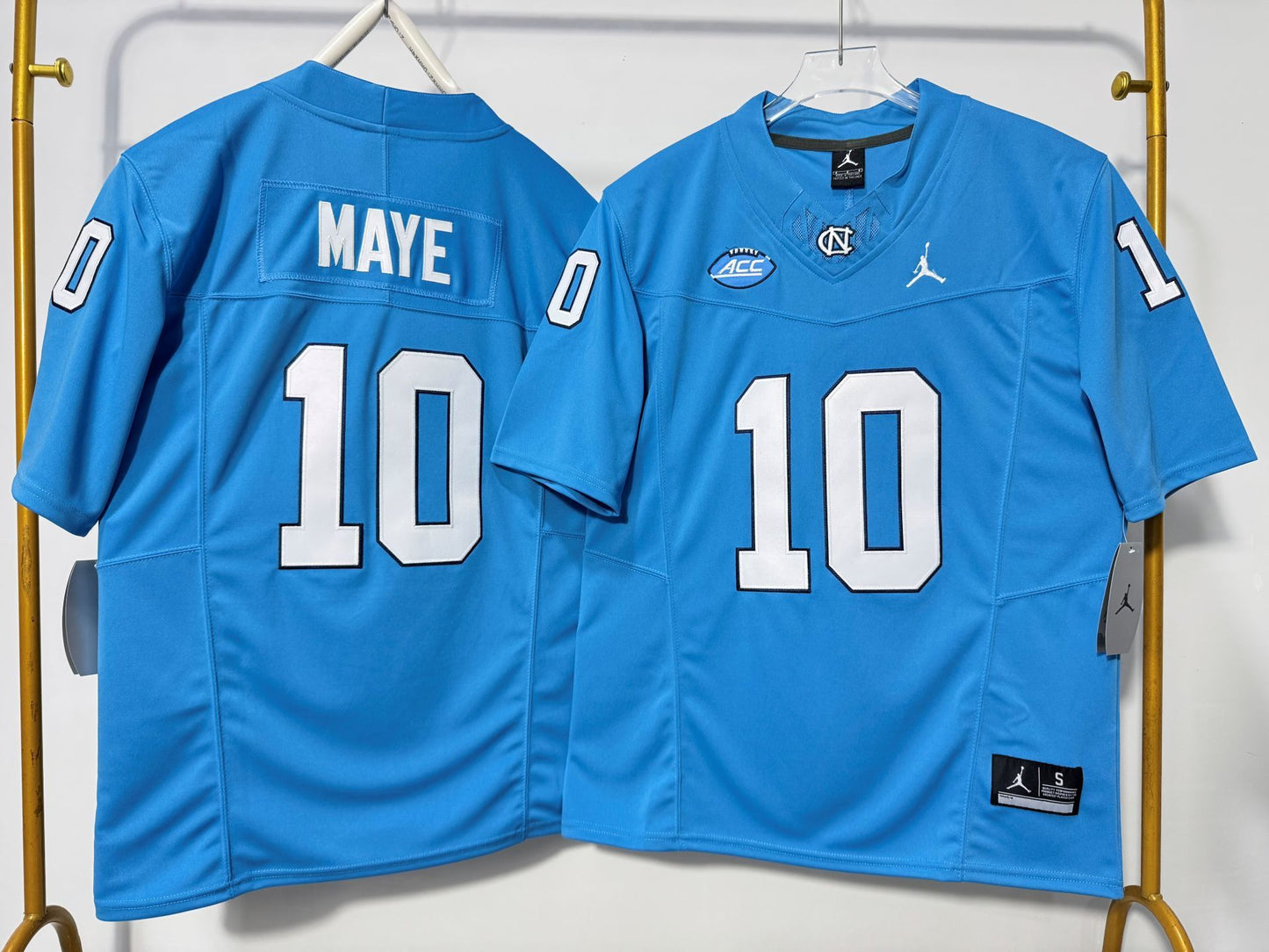 NORTH CAROLINA TAR HEELS DRAKE MAYE BLUE  JERSEY