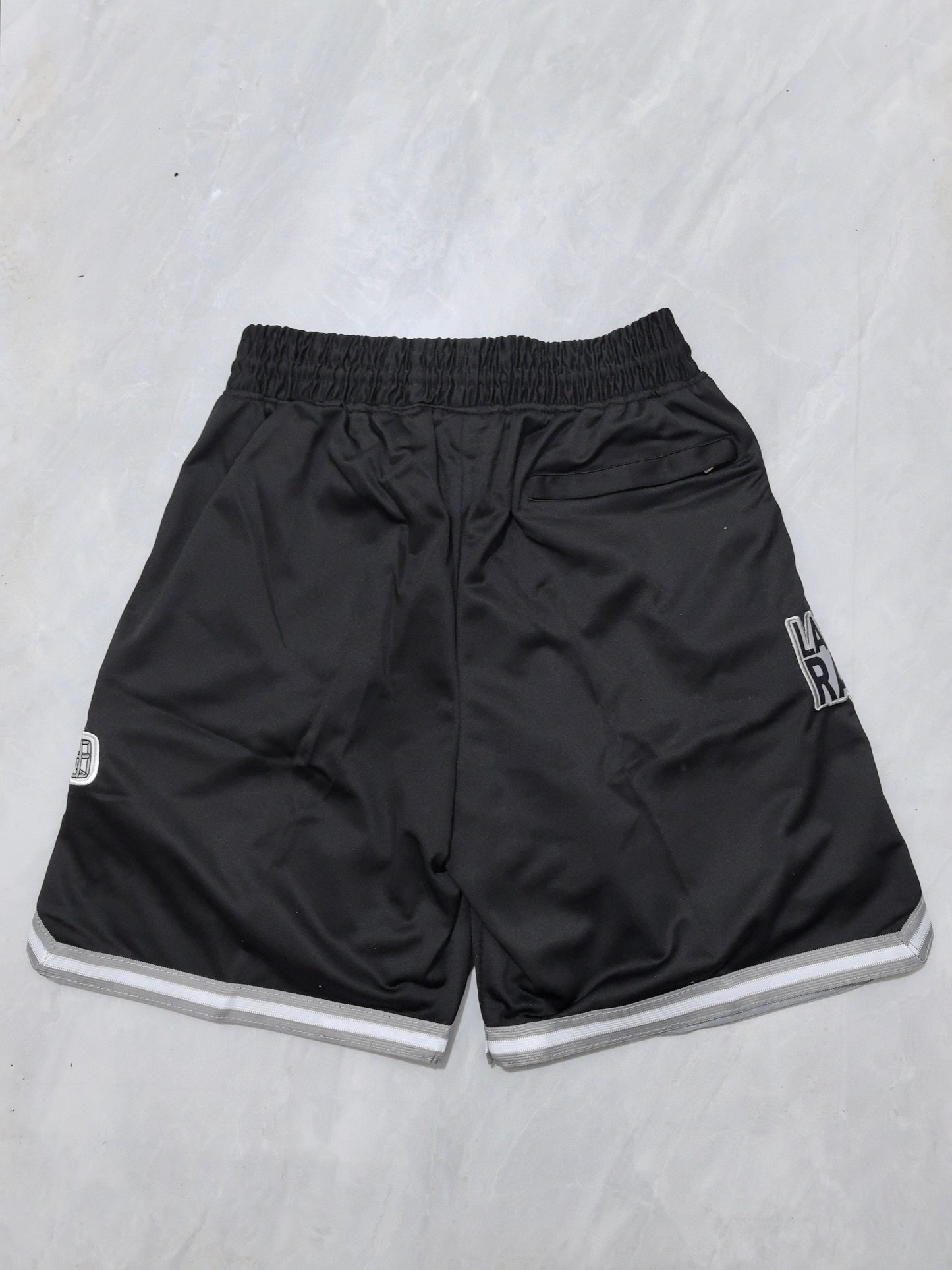 LAS VEGAS RAIDERS BLACK SHORTS