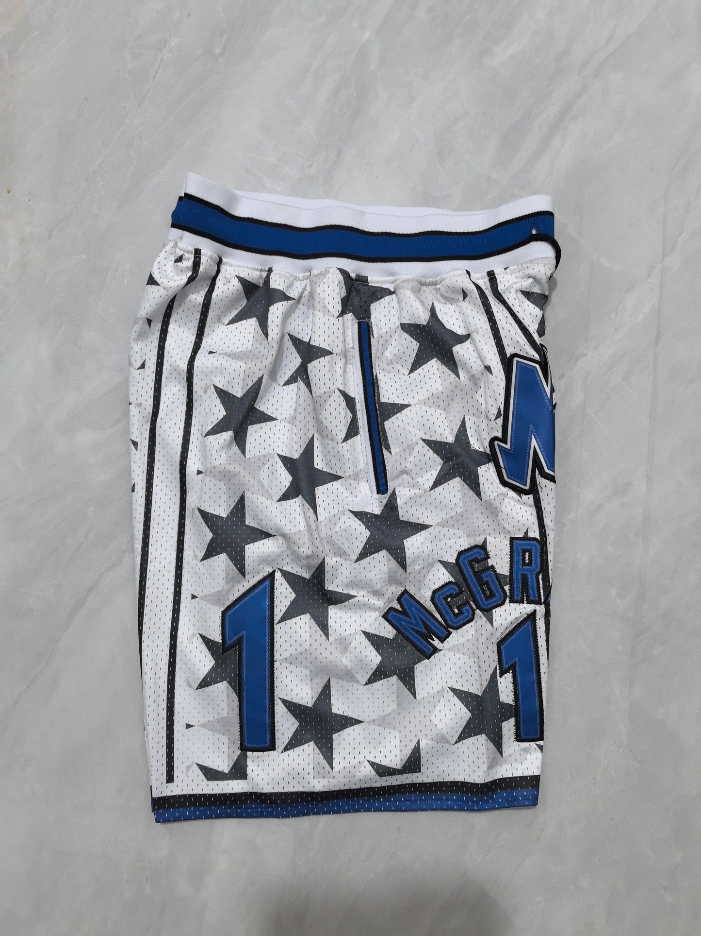 ORLANDO MAGIC TRACY MCGRADY WHITE SHORTS