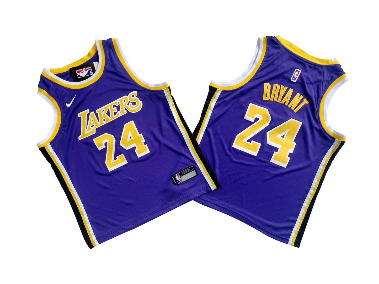 LOS ANGELES LAKERS KOBE BRYANT PURPLE JERSEY