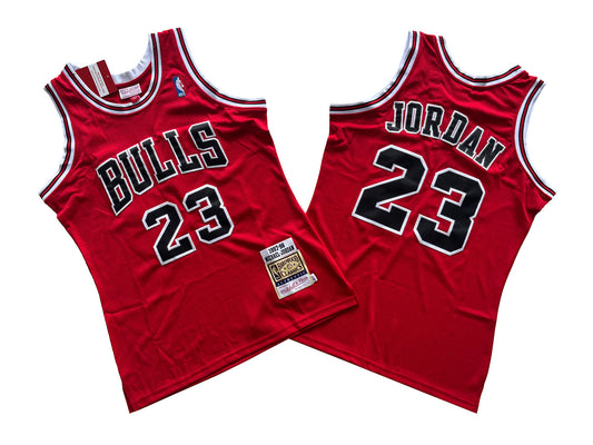 CHICAGO BULLS MICHAEL JORDAN RED VINTAGE JERSEY