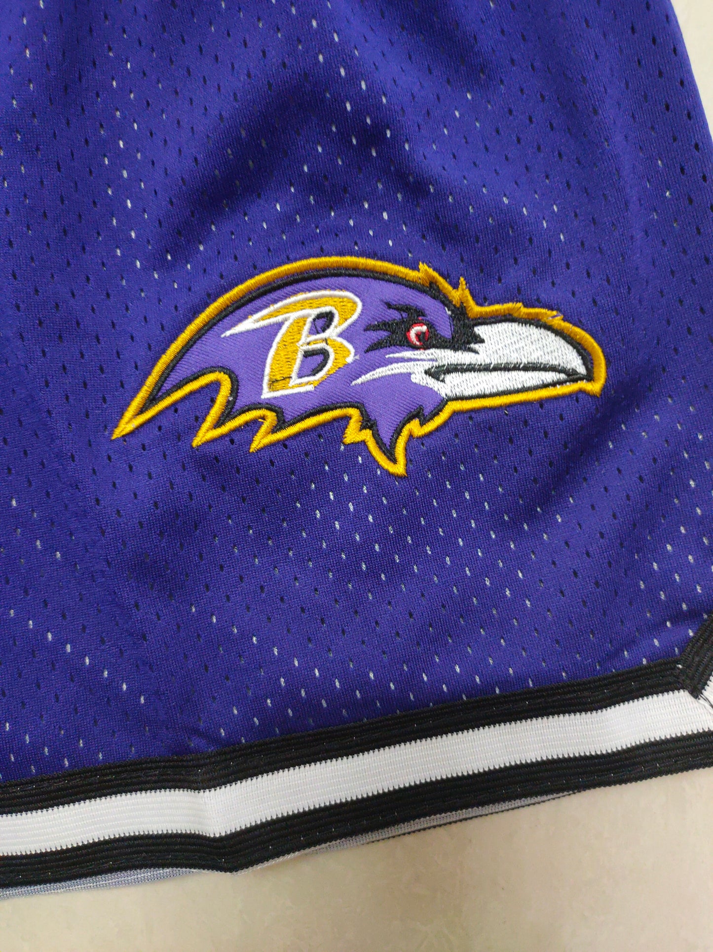 BALTIMORE RAVENS PURPLE SHORTS