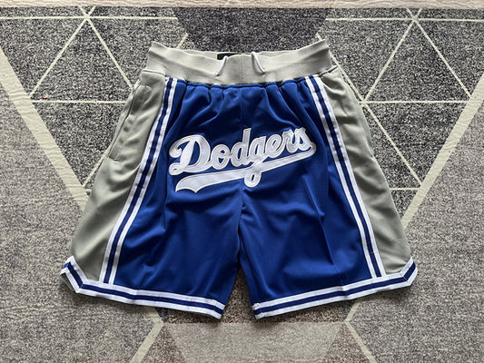 LOS ANGELES DODGERS BLUE SHORTS
